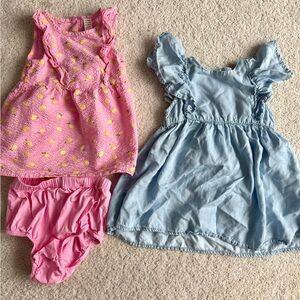 Set of 2 Girl Dresses: Joe Fresh & Zara